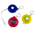 Round Tape Measure w/ Key Chain